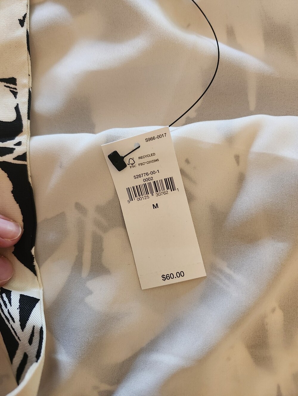 Banana Republic Silky Tank And Pleated Midi Skirt Set, White Floral - Picture 9 of 16